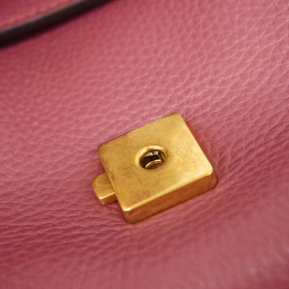 GUCCI Pink Leather GG Marmont Shoulder Bag - Picture 9 of 12